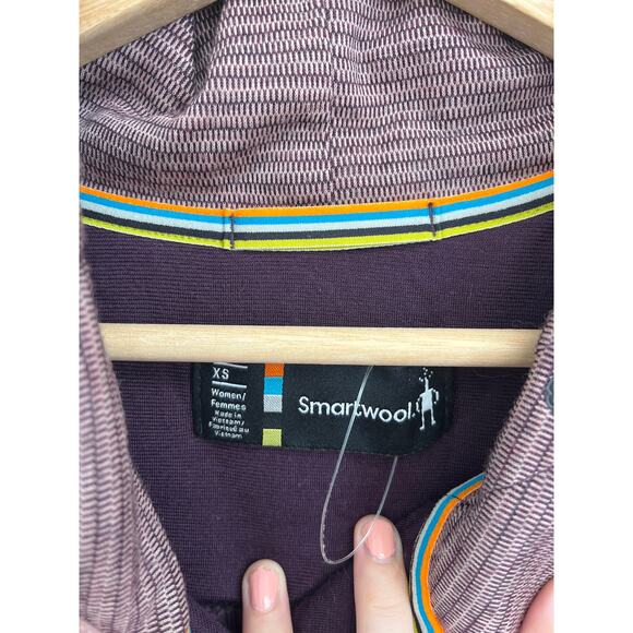 Smartwool Double Propulsion 60 Insulated Pullover QuarterSnap Midlayer Jacket XS - Picture 6 of 13